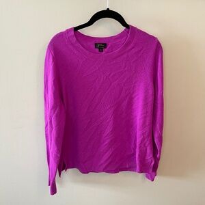J.Crew Pink Cashmere Sweater Size L